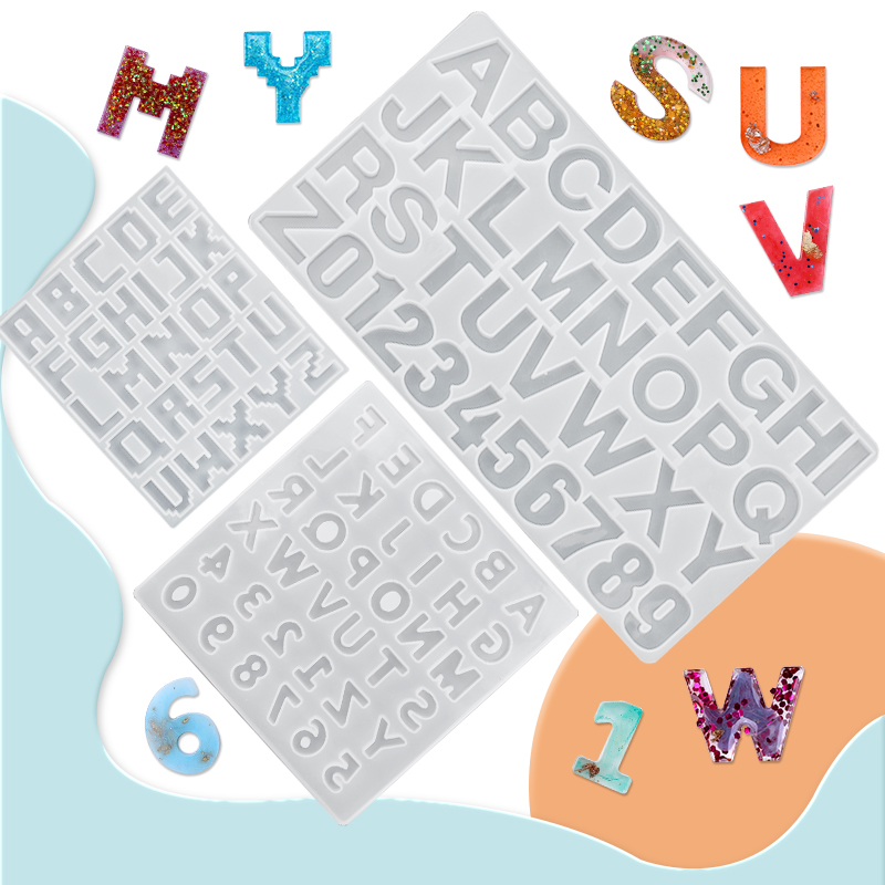 Jewelry Quotes - Alphabet Election Xy Résine Moule Kit,