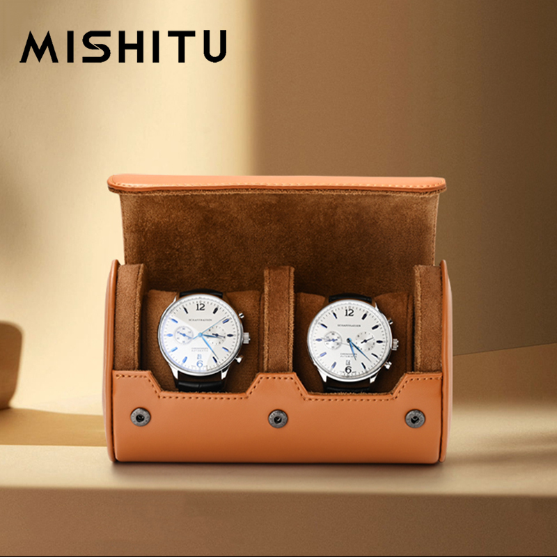 Jewelry Watches Box - MISHITU 1/2/3-slot montre stockage rouleau sac
