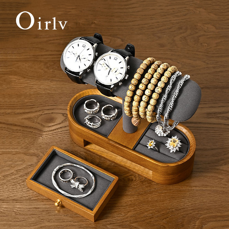 Jewelry Watches Box - Oirlv organisateur de montre en bois