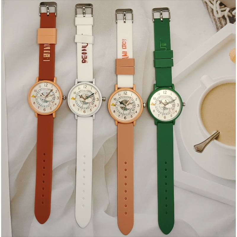 Jewelry Bracelet Watches - Montres Snoopy, bracelet en silicone, montre-bracelet