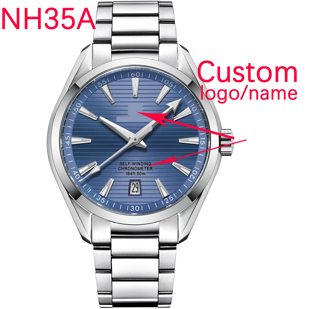 Jewelry For Watches - Luxe NH35 Movt Logo personnalisé 41mm