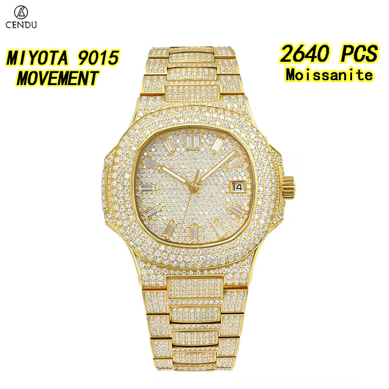 Vvs Jewelry Watches - Montre mécanique de luxe pour homme,