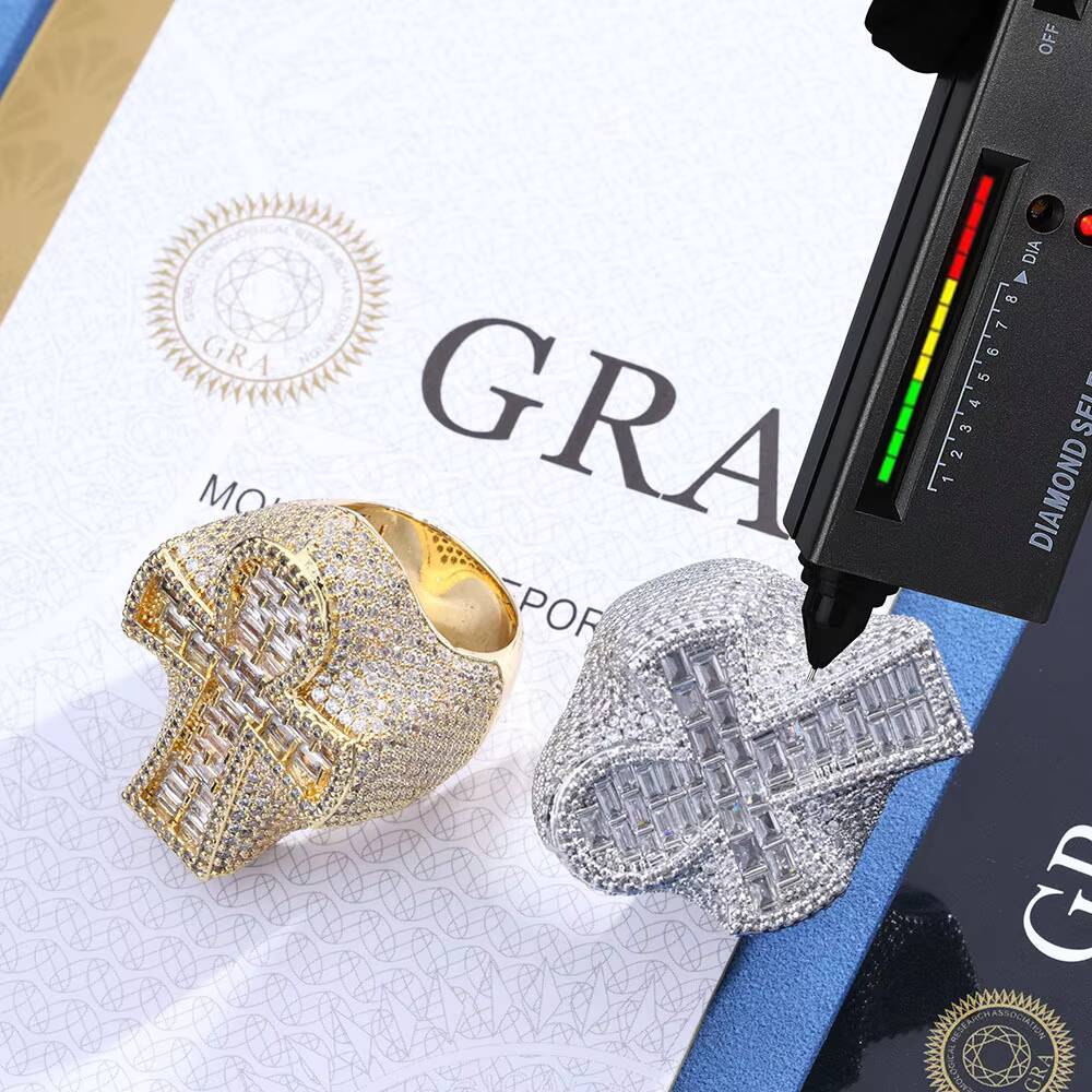 Bague croix en or 14k 18k et a - Vvs Jewelry Watches avis et prix