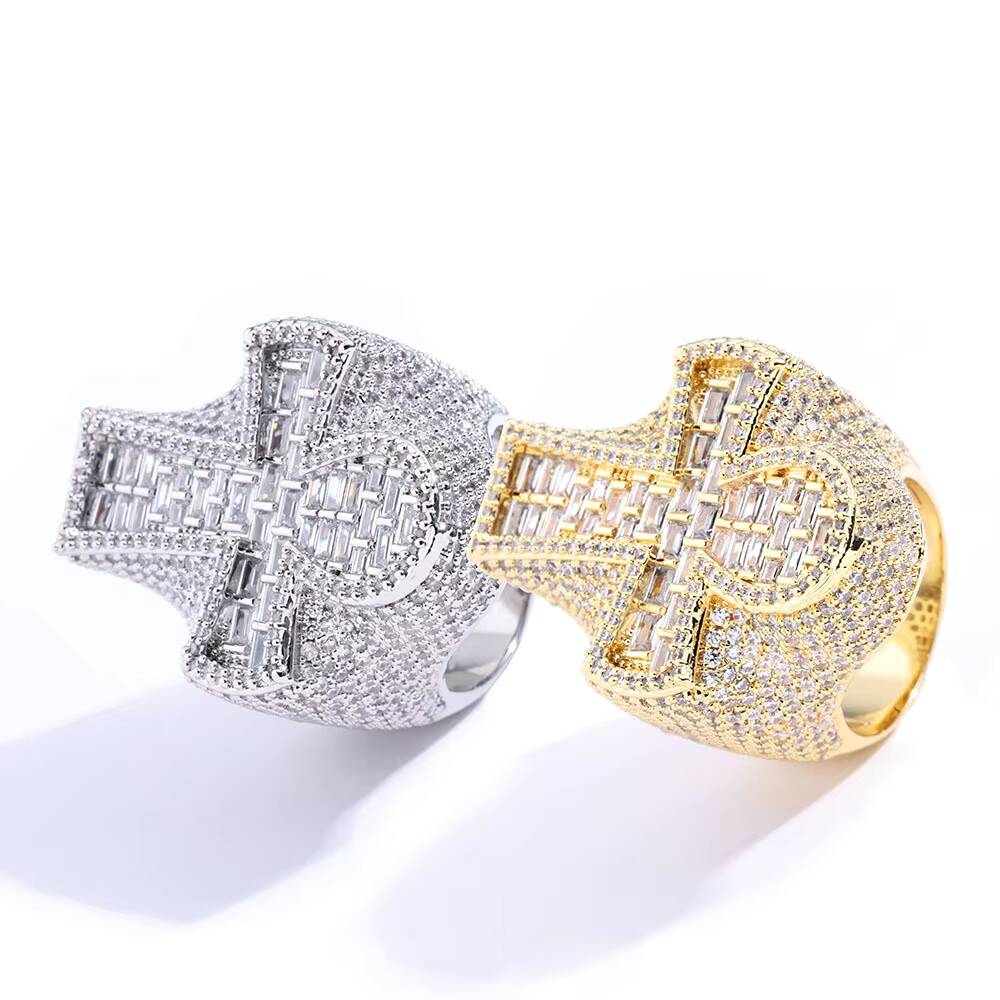 Bague croix en or 14k 18k et a - Vvs Jewelry Watches avis et prix