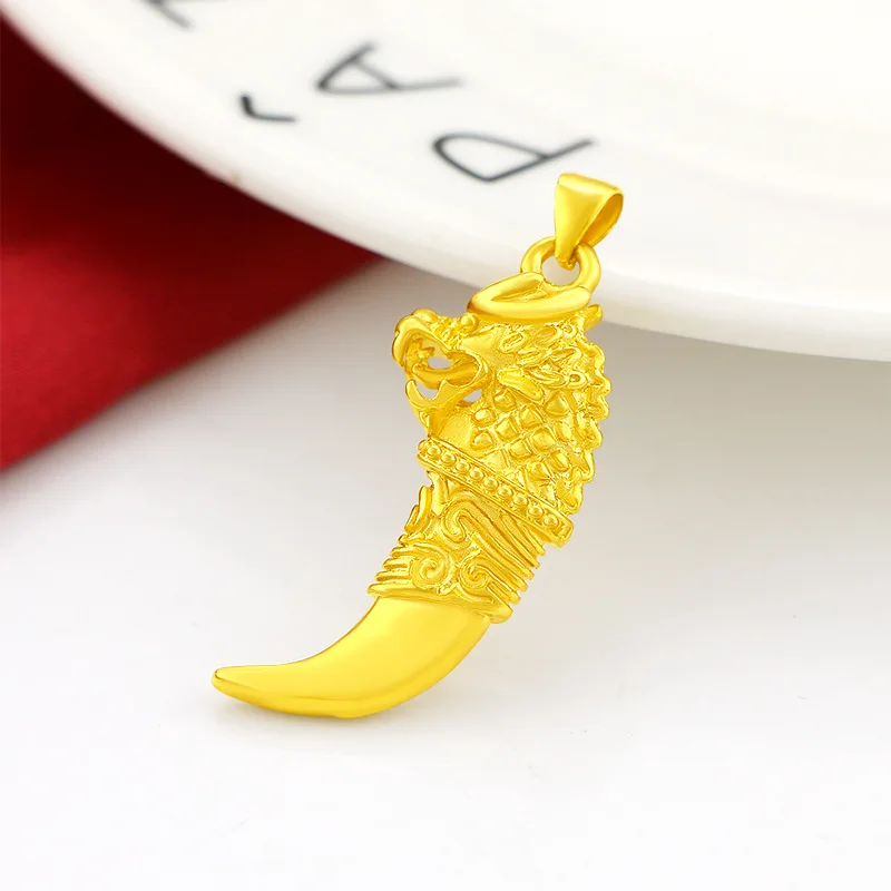 Dent de loup couleur or jaune  - Wolf Jewelry & Watches Tampa avis et prix