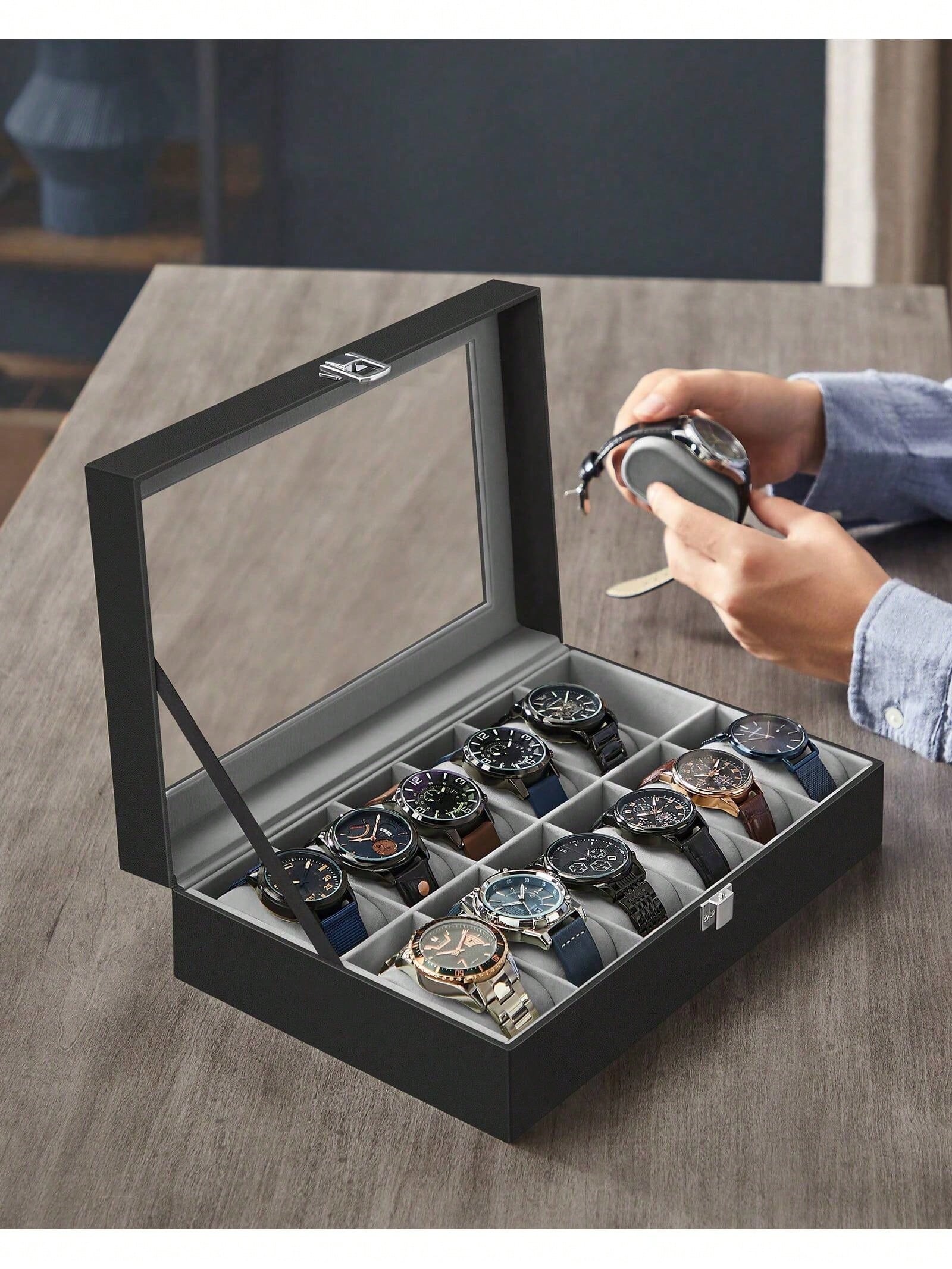 Boîte à montres verrouillable  - Jewelry Bracelet Watches avis et prix