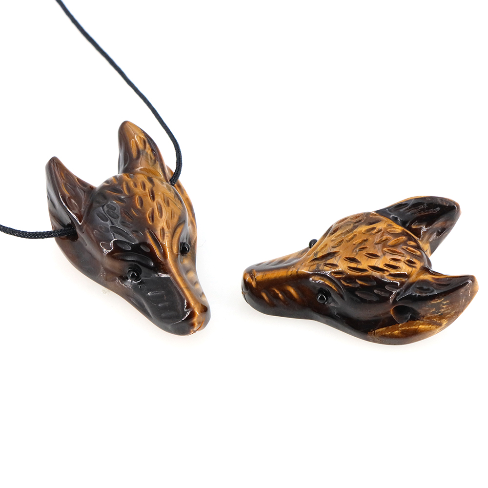 Pendentif tête de loup en pier - Wolf Jewelry & Watches Tampa avis et prix