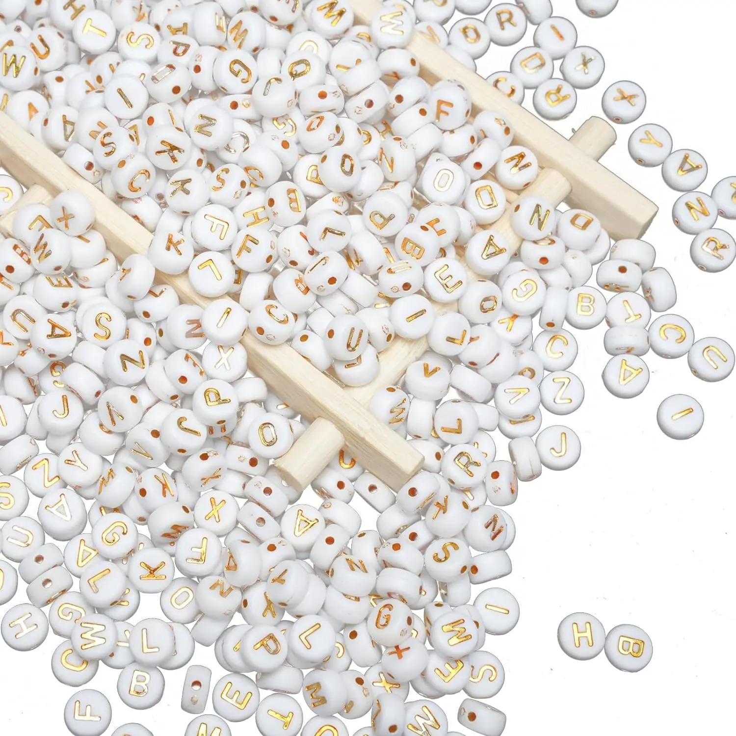 1000 perles lettres blanches c - Jewelry Quotes avis et prix