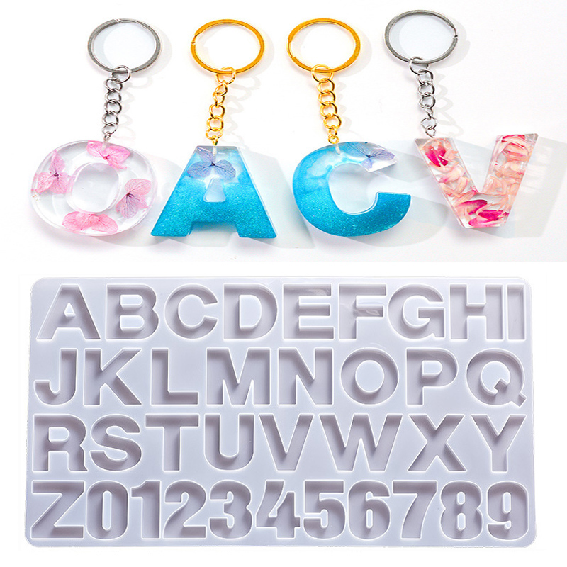 Alphabet résine époxy Silicone - Jewelry Quotes avis et prix