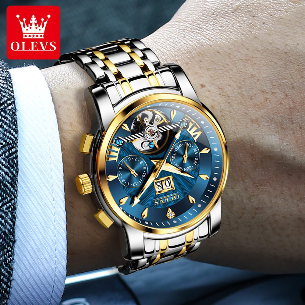 OLEVS 9965 montre pour hommes  - Rolex Watch Datejust avis et prix